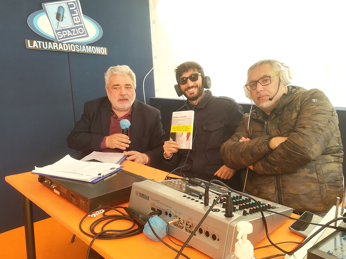 Foto presentazione libro Molise Criminale