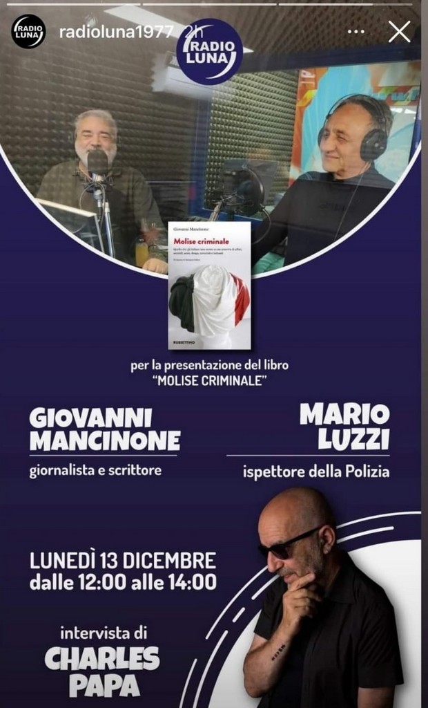 Foto presentazione libro Molise Criminale