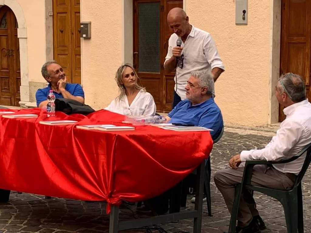 Foto presentazione libro Molise Criminale a Macchiagodena - 10 agosto 2021