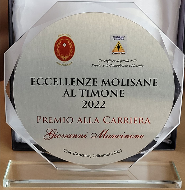 Premio Eccellenze Molisane al Timone