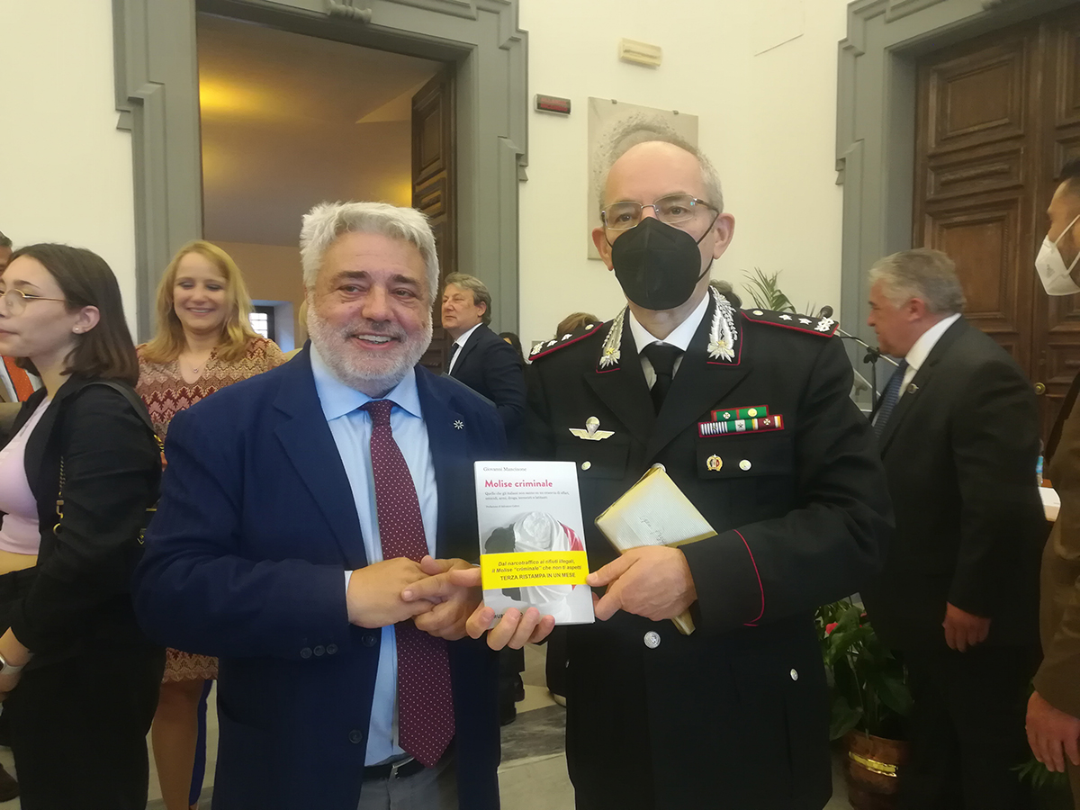 Foto presentazione libro Molise Criminale