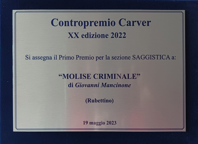 Contropremio Carver 2022